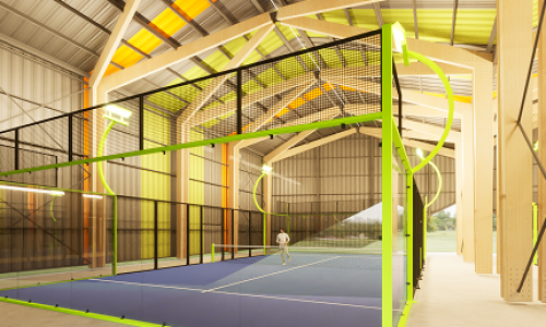 13. Canchas de Pádel Arauco, Cholguán
